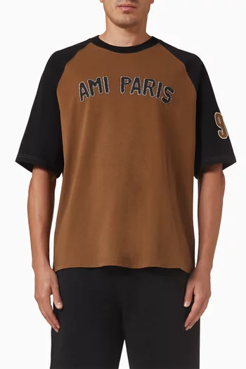 Logo Patch T-shirt in Cotton