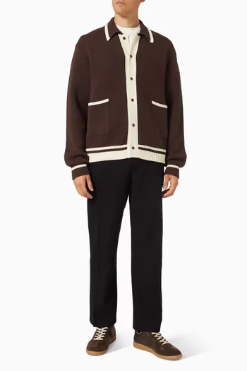 Classic Cardigan in Combed Cotton