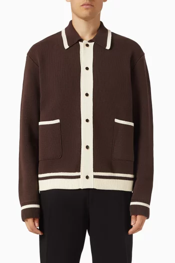 Classic Cardigan in Combed Cotton