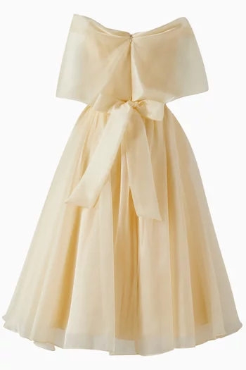 Embellished Bow Maxi Dress