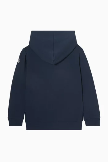 Car-print Hoodie in Cotton