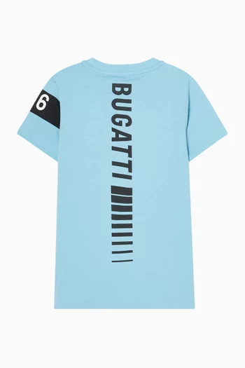 Graphic Print T-shirt in Cotton