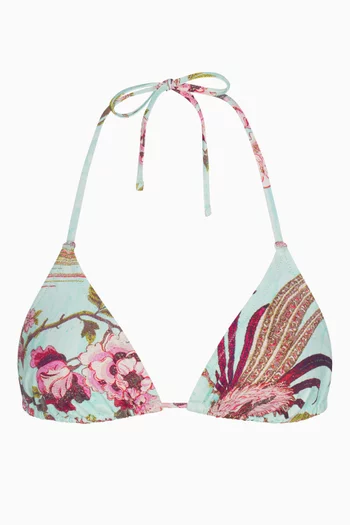Roberto Cavalli x SKIMS Signature Swim Triangle Bikini Top