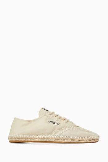 Espadrille Sneakers in Canvas