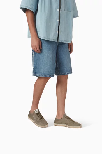 Espadrille Sneakers in Canvas