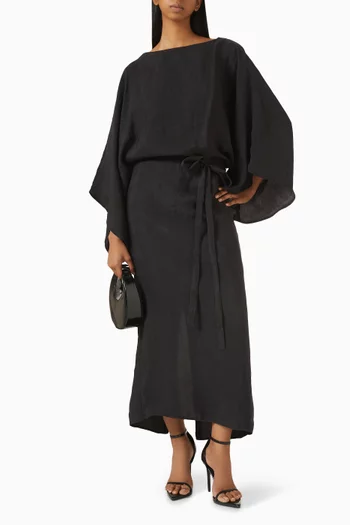 Belted Maxi Dress
