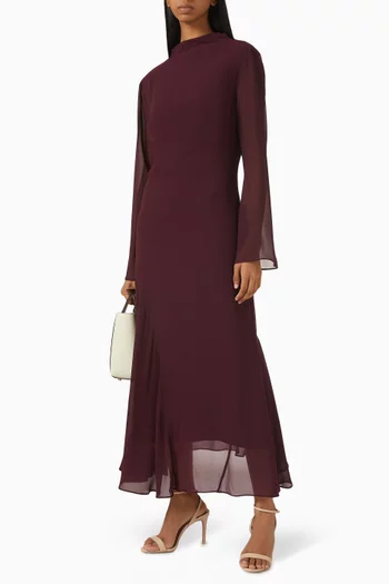 Asymmetric Maxi Dress
