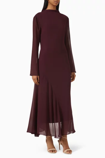 Asymmetric Maxi Dress
