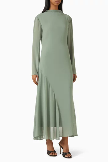 Asymmetric Maxi Dress
