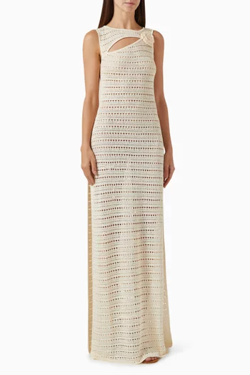 Rosette Dress in Crochet