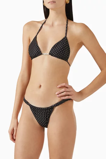 Ruched Bikini Briefs