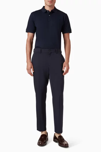 Logo Polo Shirt in Cotton-pique