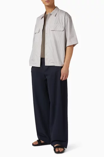 Base Slim-fit T-shirt in Silk-blend