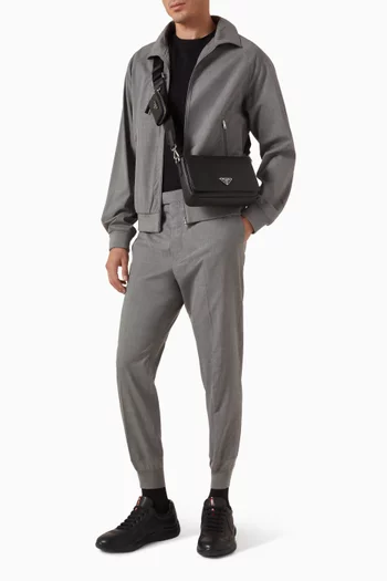 Hybrid Slim-fit Pants in Wool