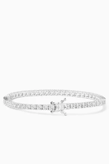Classico Tennis Bracelet in Sterling Silver