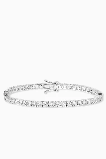 Classico Tennis Bracelet in Sterling Silver