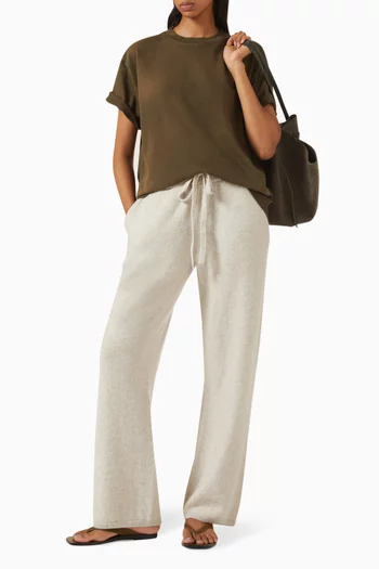 Sunbleached Oversized T-shirt in Cotton-blend