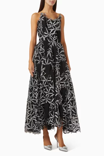 Axis Strapless Gown