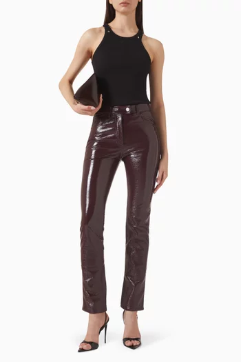 Buckle 90s Tank Top in Rib-knit