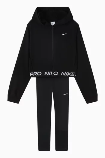 Logo Leggings in Cotton Stretch Blend