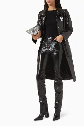 Circle Top in Rib-knit