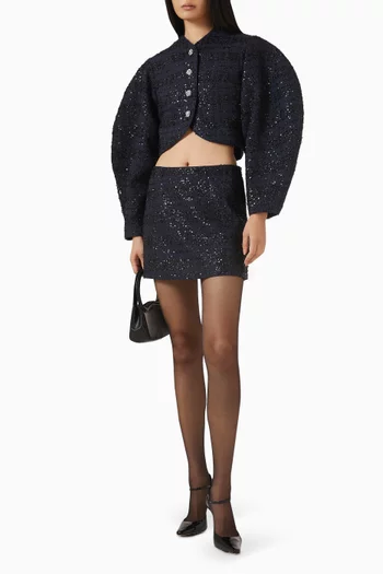 Short Jacket  in Boucle