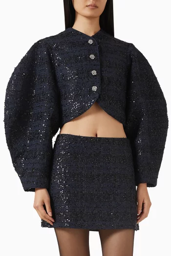 Short Jacket  in Boucle