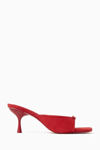 Carey 65 Mules in Suede