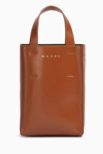 Nano Museo Bag in Leather