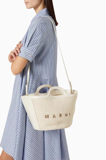 حقيبة تروبيكاليا صغيرة جلد