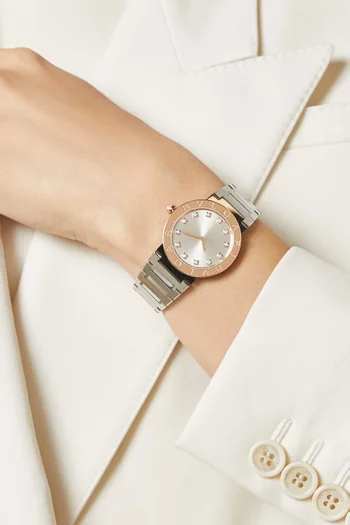 Bvlgari Bvlgari Watch in 18kt Rose Gold, 33mm