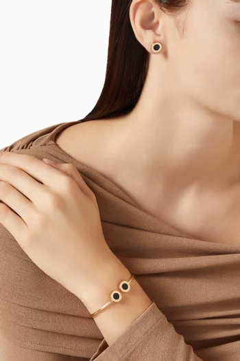 BVLGARI BVLGARI Onyx Bracelet in 18kt Gold