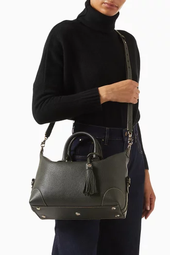Hudson Bag Top-handle Bag in Pebbled Leather