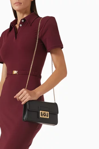 Small Crossbody Bag in Faux Leather