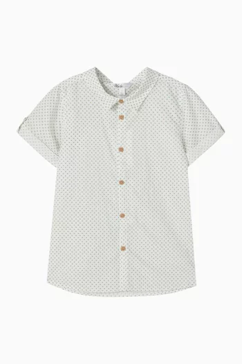 Roman Geo-print Shirt