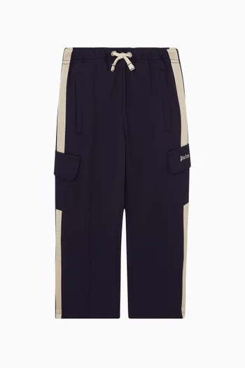 بنطال رياضي كارغو مخطط 