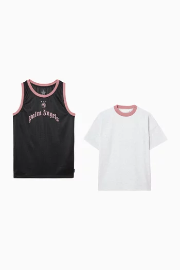 Team Palm Layered Dress