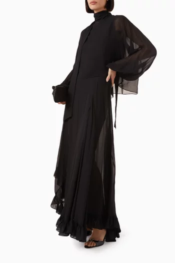 بلوزة كيارا حرير جورجيت