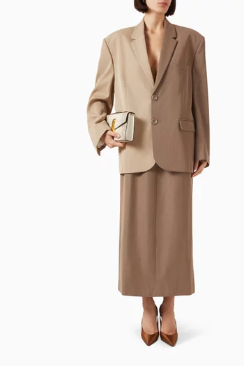 تنورة داليا بوليستر كريب