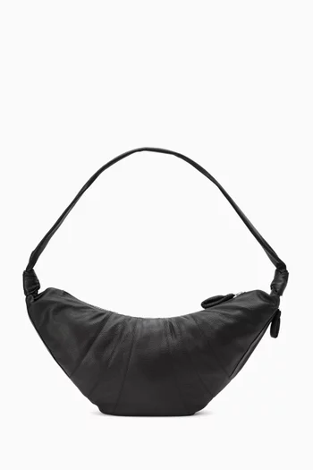 Fortune Croissant Bag in Leather