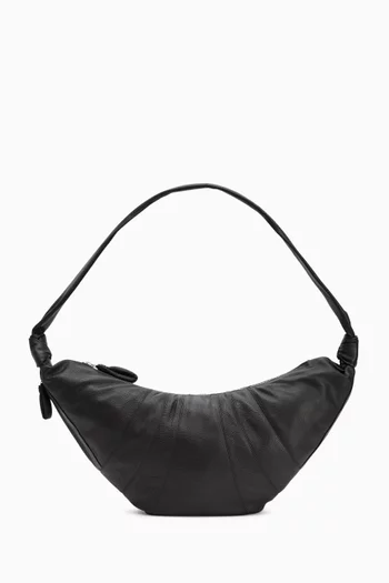 Fortune Croissant Bag in Leather