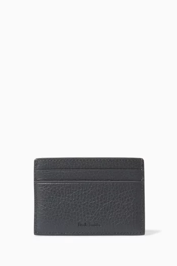 حافظة بطاقات جلد حبيبي