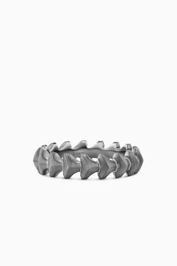 Armory® Band Ring in Titanium