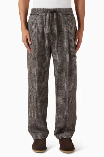 Houndstooth Pants in Knit