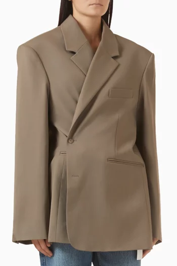 Crosby Wrap Blazer