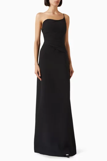 Domanica Dress in Chiffon & Crepe