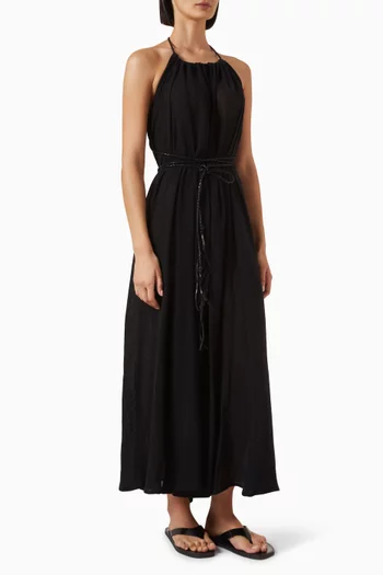 Allin Maxi Dress in Cotton-gauze
