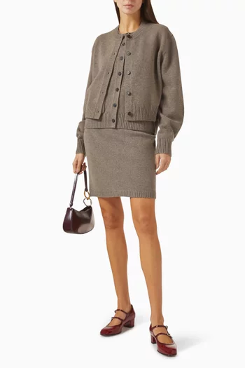 Mini Skirt in Wool