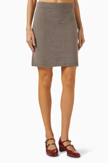 Mini Skirt in Wool