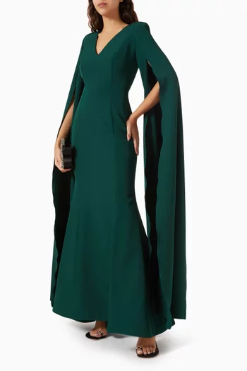 فستان سهرة هارموني وترفول بتصميم منحوت